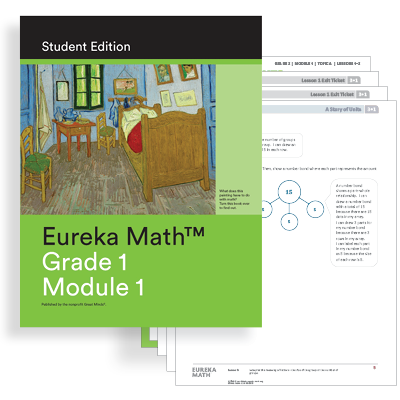 Eureka Math Grade K Module1 & 2  Learn  Student Workbook New 